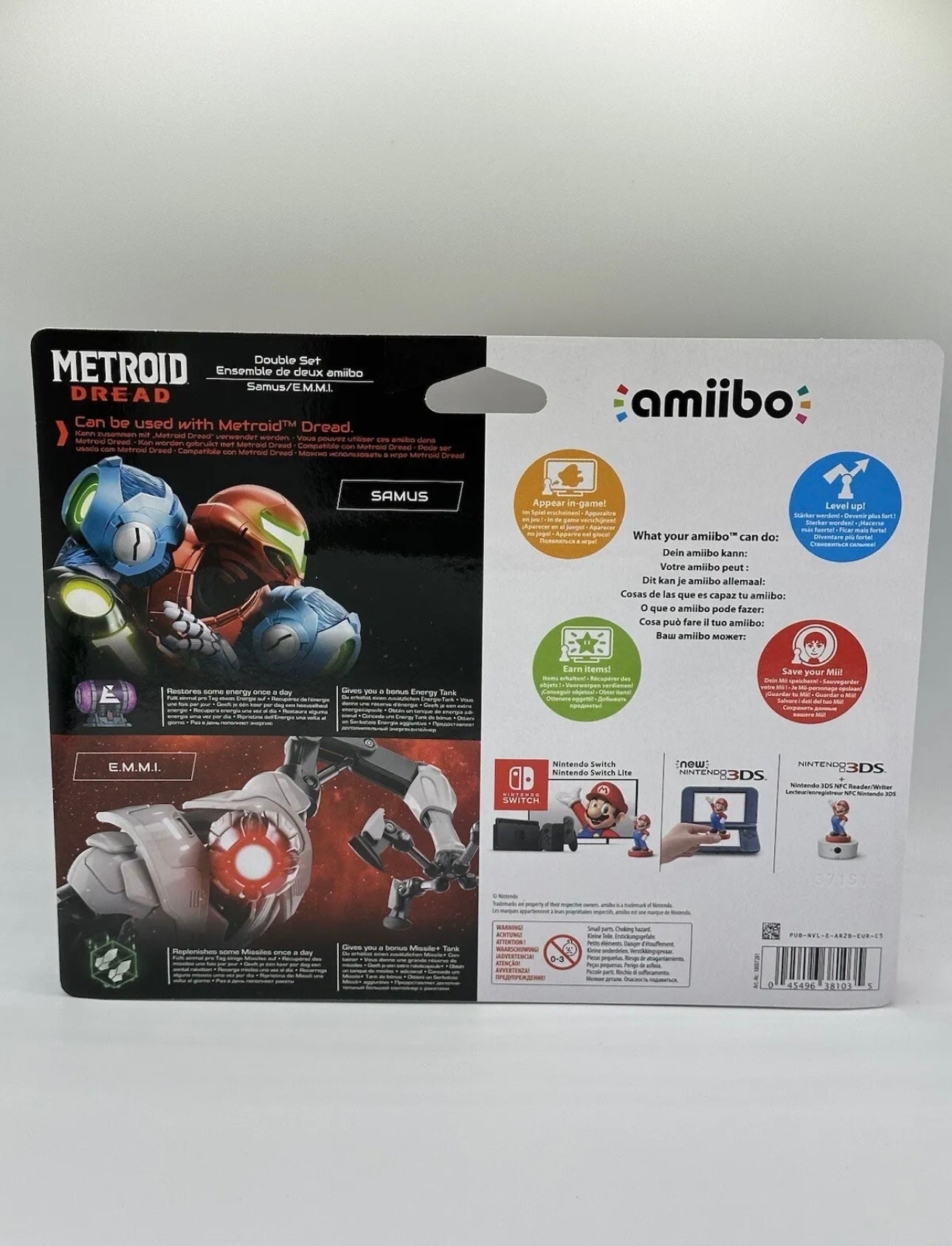 Metroid Dread Samus and E.M.M.I Double Pack amiibo