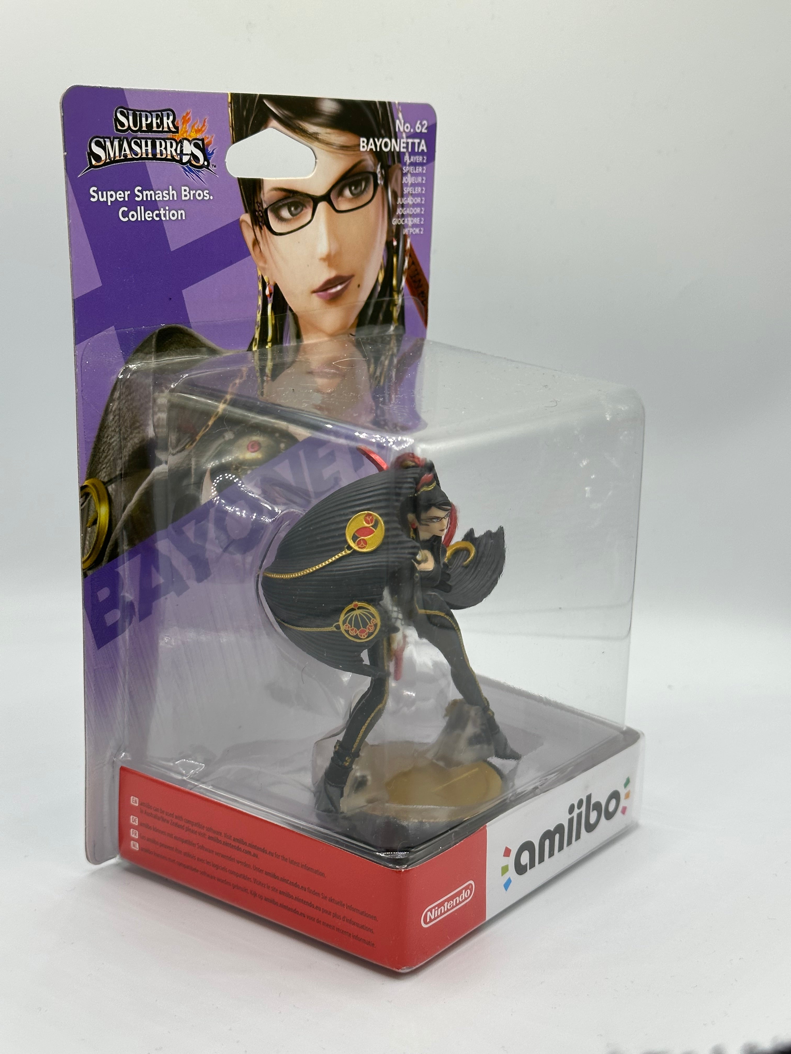 Nintendo Bayonetta Player 2 Super Smash Bros. good amiibo Figure