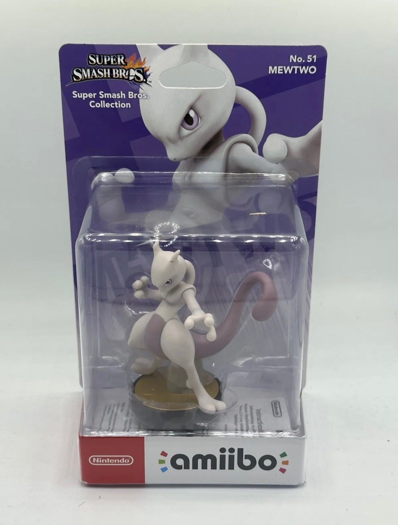 amiibo Mewtwo No 51 Super Smash Bros