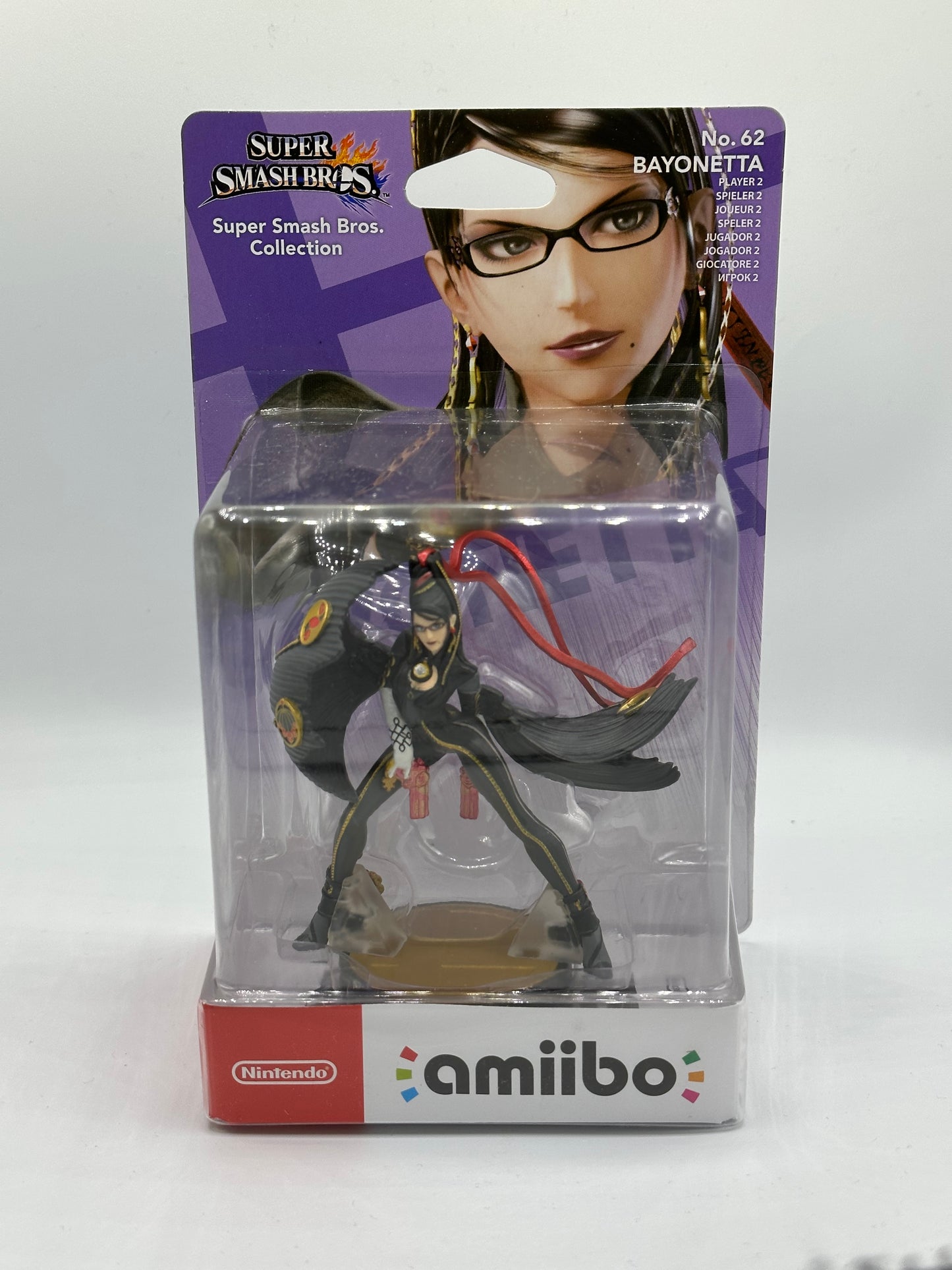 amiibo Bayonetta Player 2 Super Smash Bros No 62