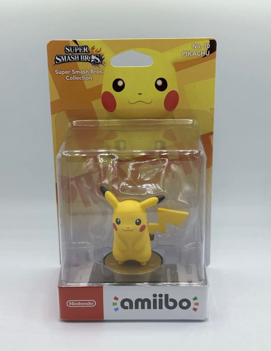 Super Smash Bros Pikachu No 10 Amiibo