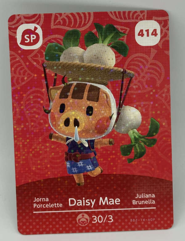 414 Daisy Mae Animal Crossing Series 5 amiibo Card