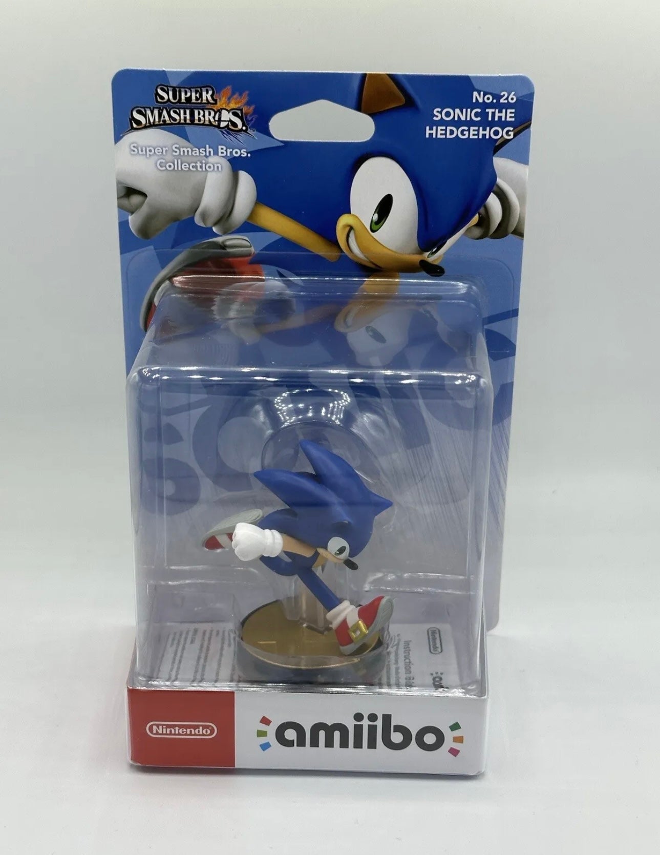 amiibo Sonic The Hedgehog No 26 Super Smash Bros