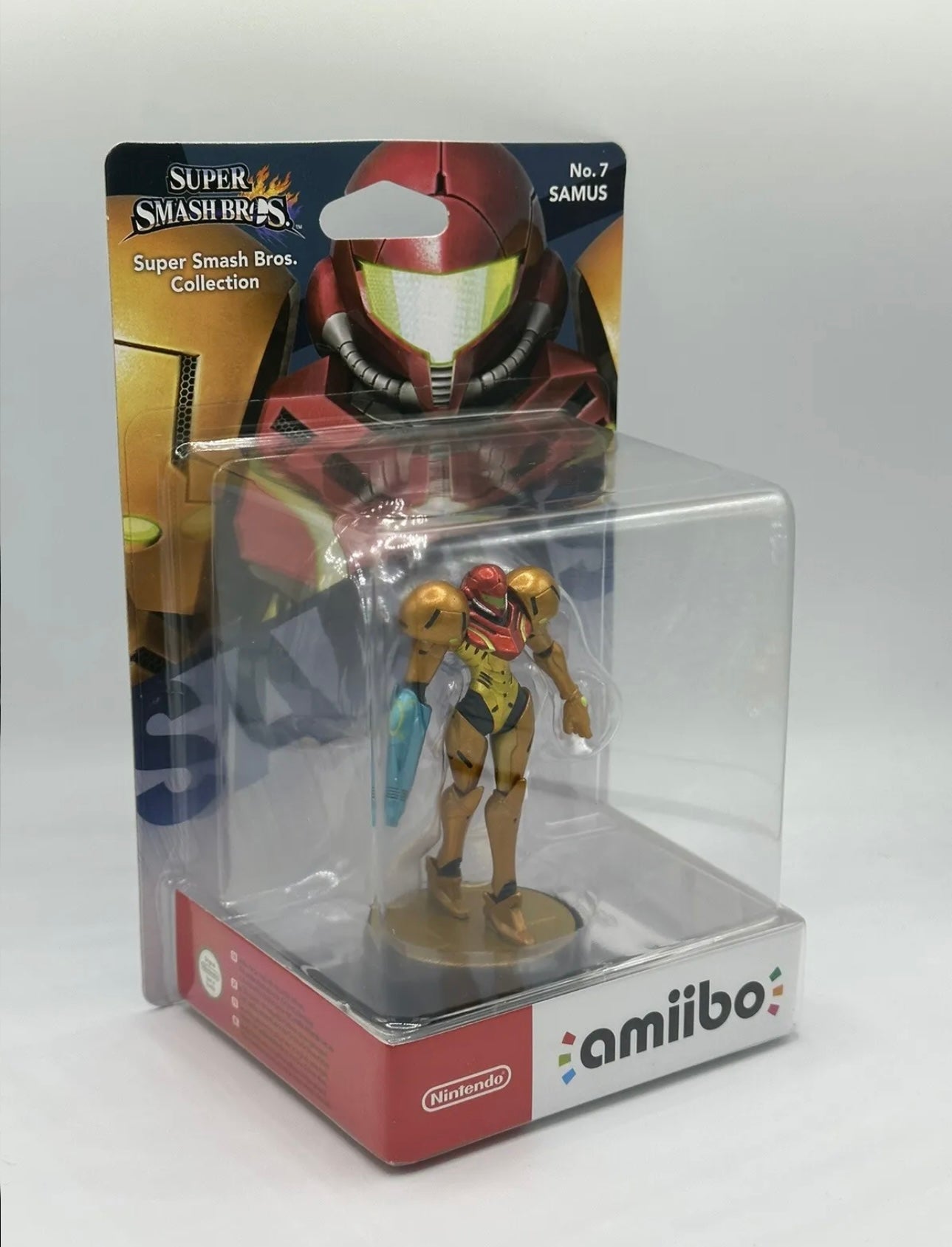 Super Smash Bros No 7 Samus amiibo