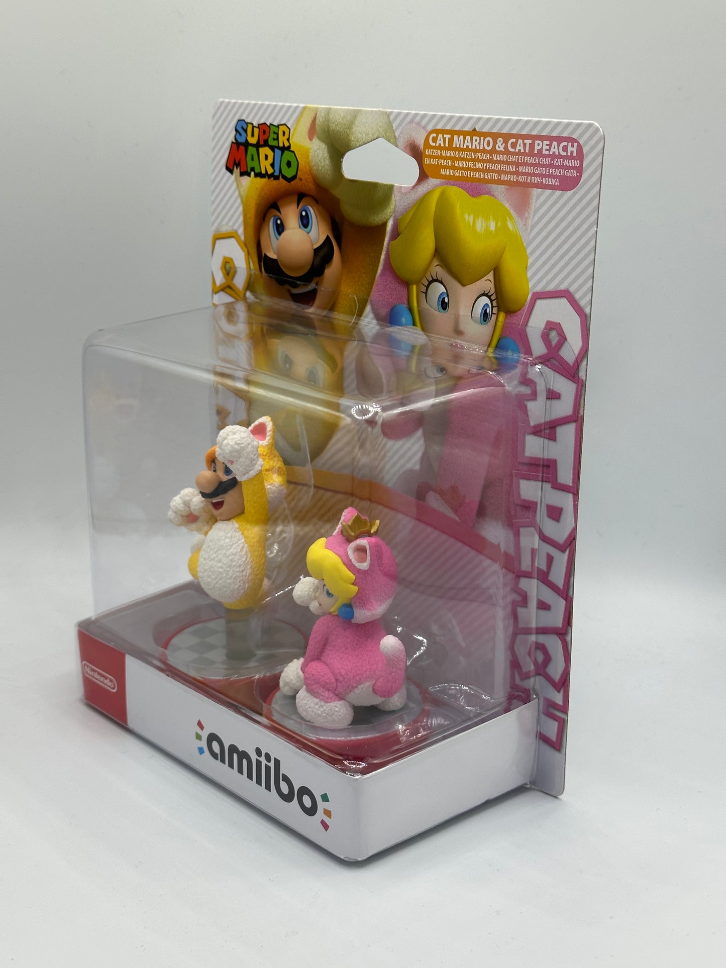 amiibo Cat Mario and Peach Super Mario