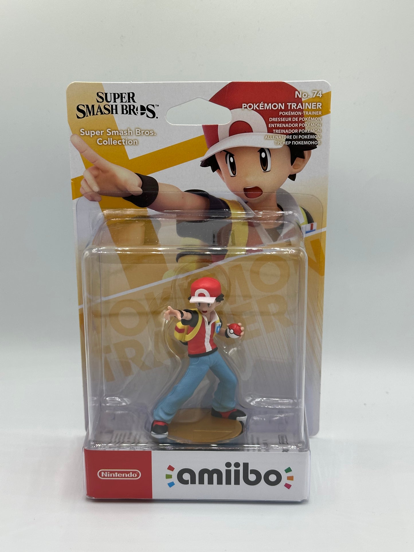 amiibo Pokémon Trainer Super Smash Bros No 74