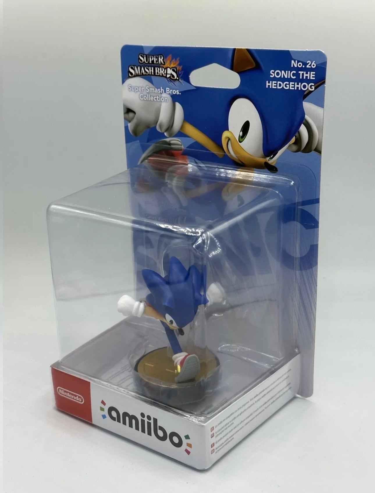 amiibo Sonic The Hedgehog No 26 Super Smash Bros