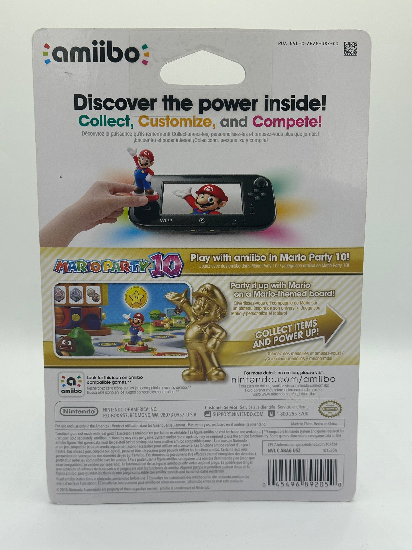 amiibo Gold Mario Super Mario