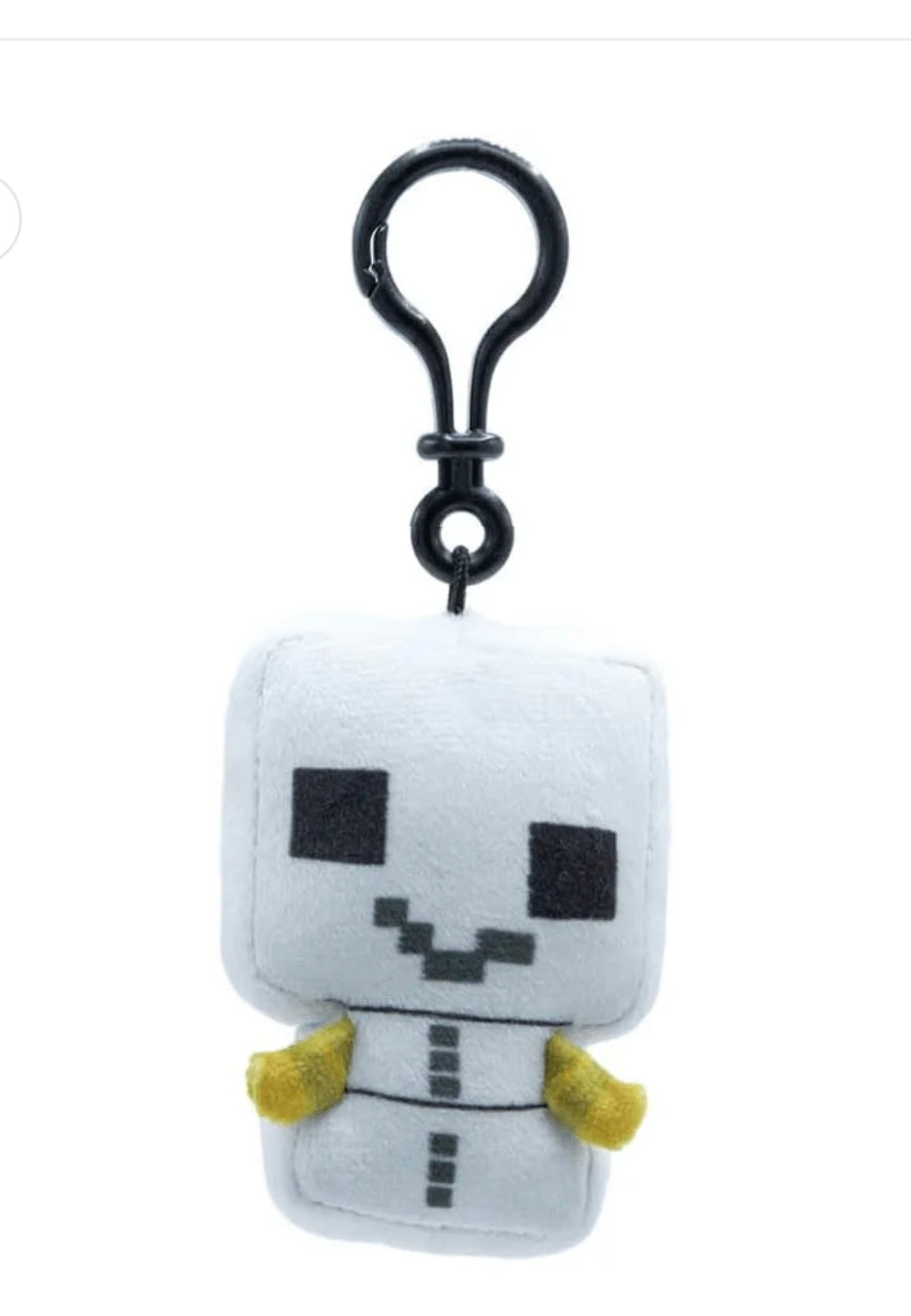 Snow Gollem Minecraft Keychain Plush