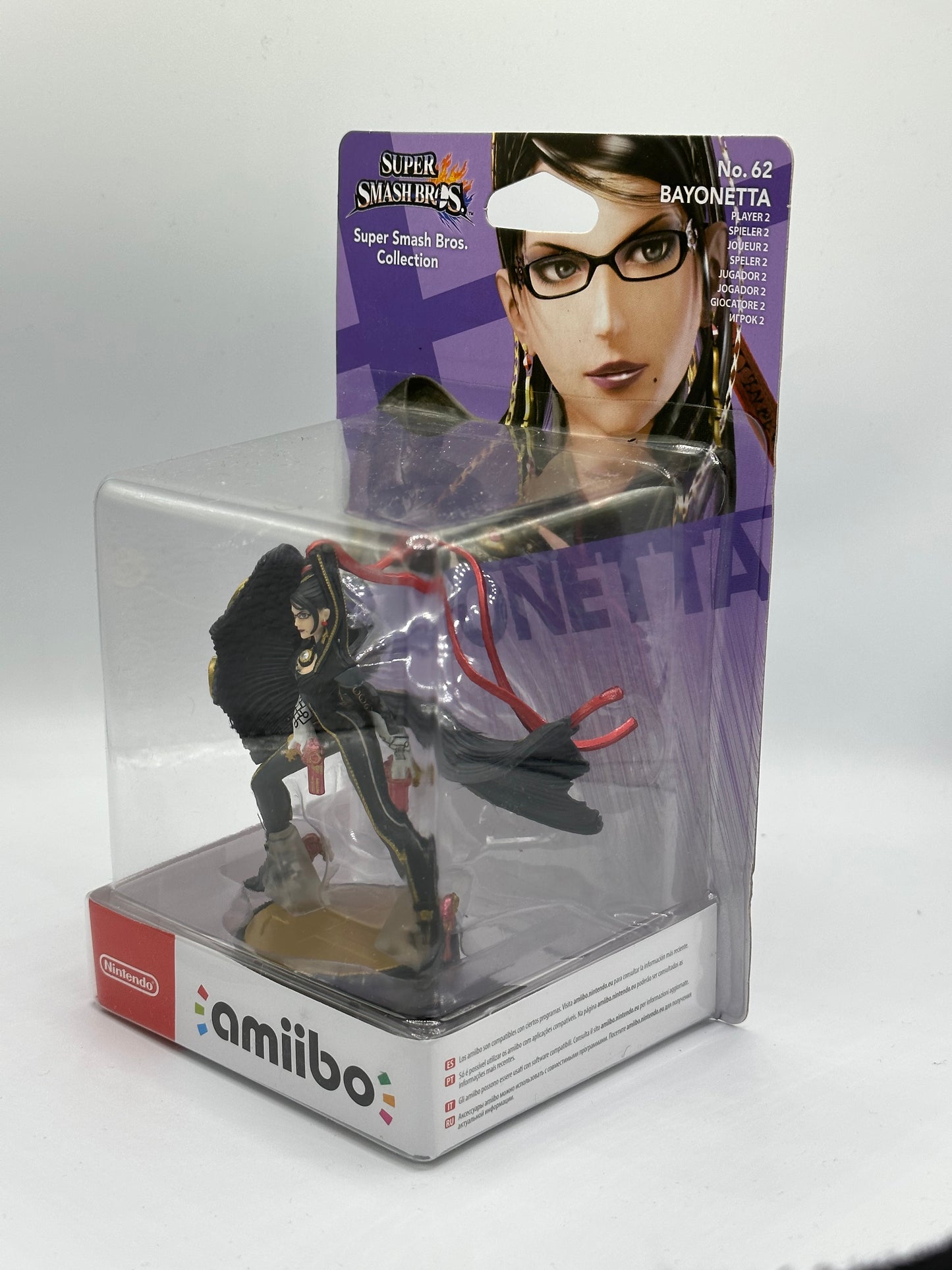 amiibo Bayonetta Player 2 Super Smash Bros No 62