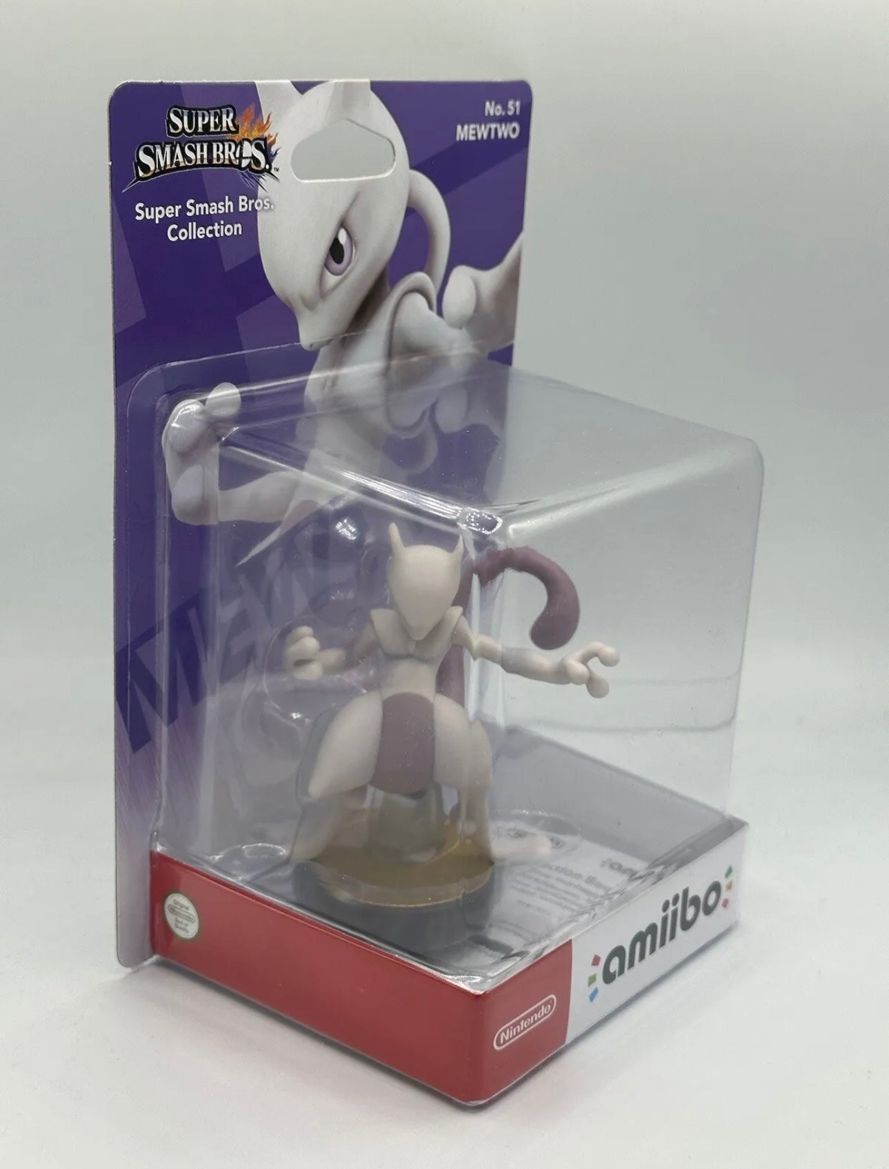 amiibo Mewtwo No 51 Super Smash Bros