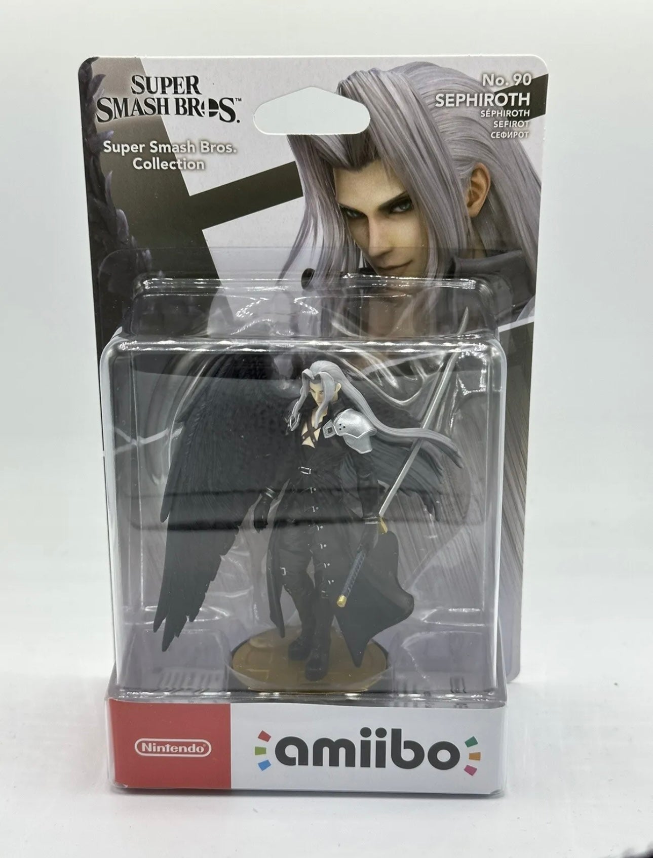 amiibo Sephiroth Super Smash Bros No 90