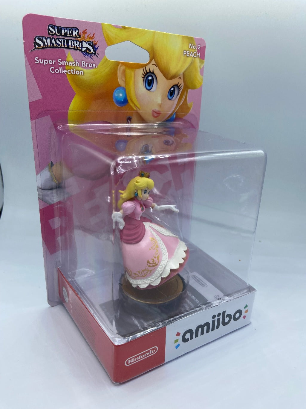 Super Smash Bros No 2 Princess Peach amiibo