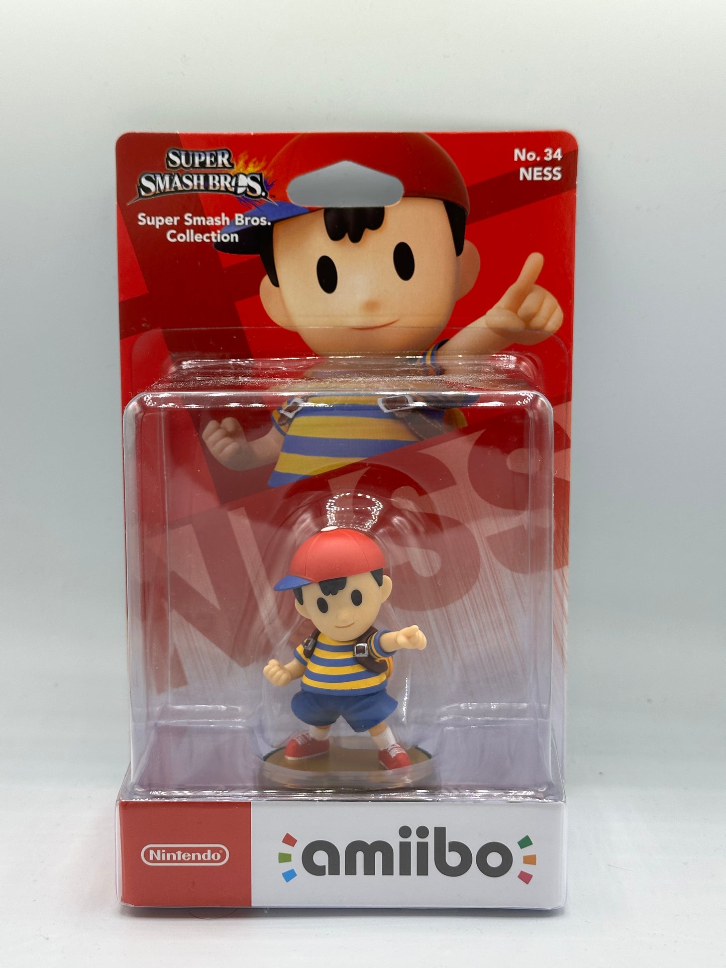 amiibo Ness No 34 Super Smash Bros