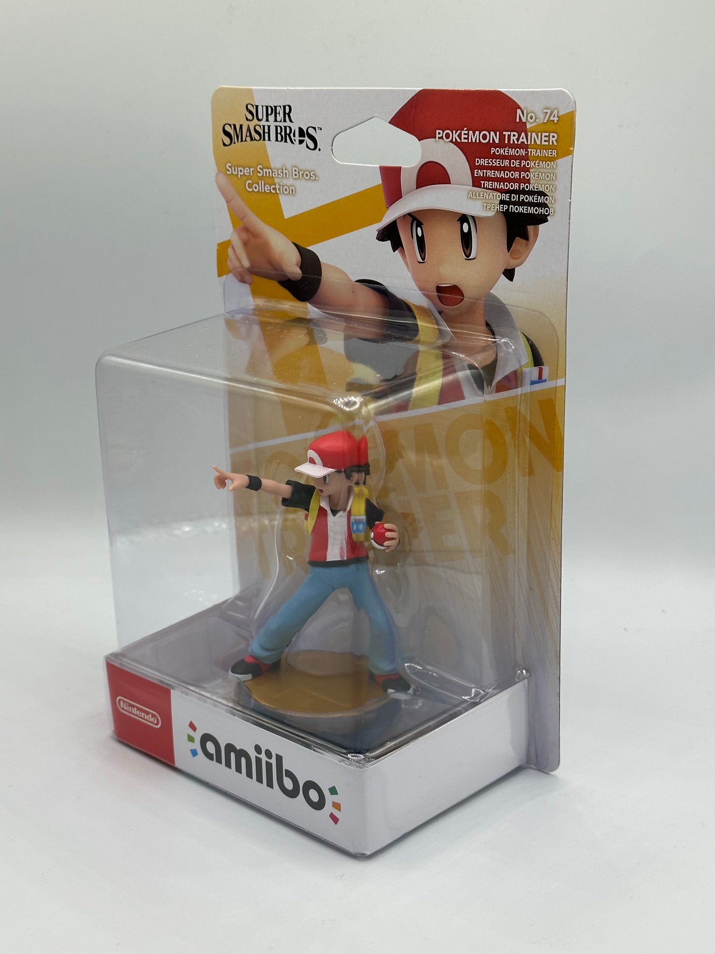 amiibo Pokémon Trainer Super Smash Bros No 74