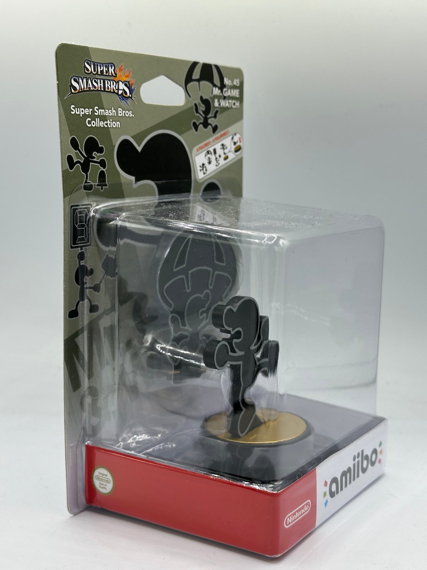 amiibo Mr Game and Watch No 45 Super Smash Bros