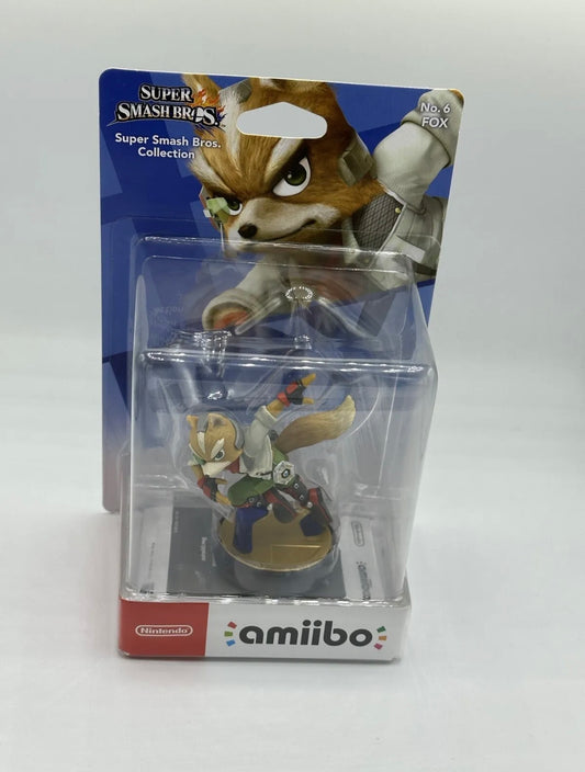 amiibo Fox No 6 Super Smash Bros