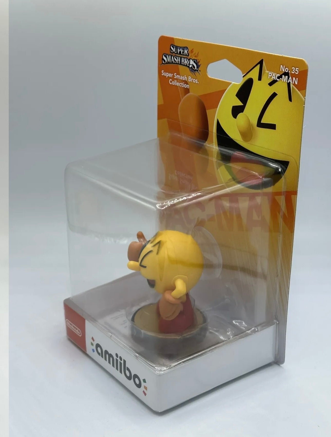 Super Smash Bros Pac-Man No 35 Amiibo