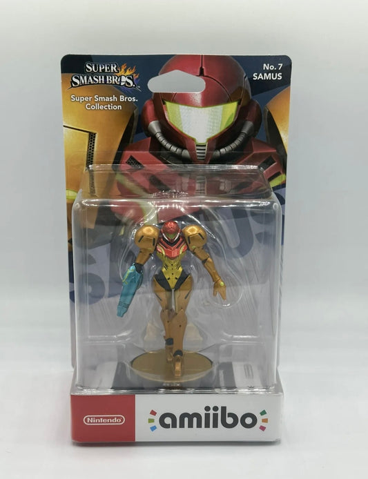 Super Smash Bros No 7 Samus amiibo