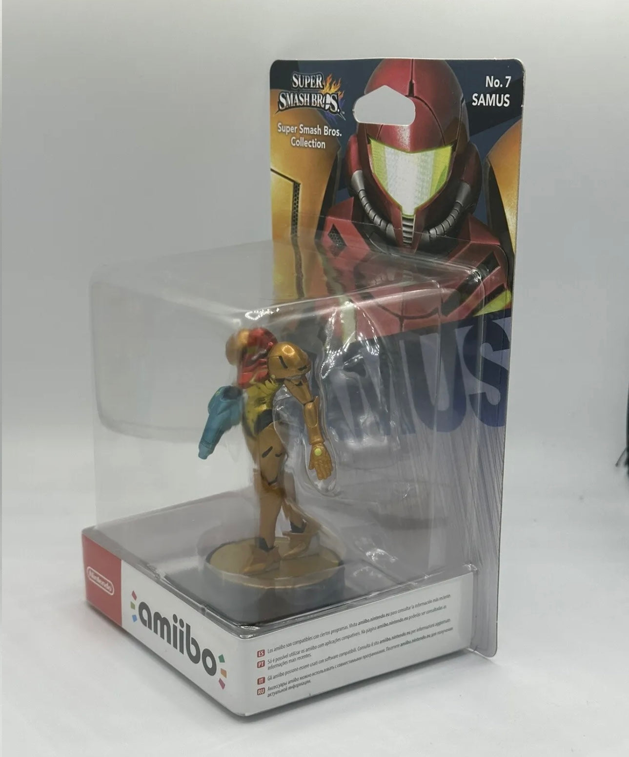 Super Smash Bros No 7 Samus amiibo