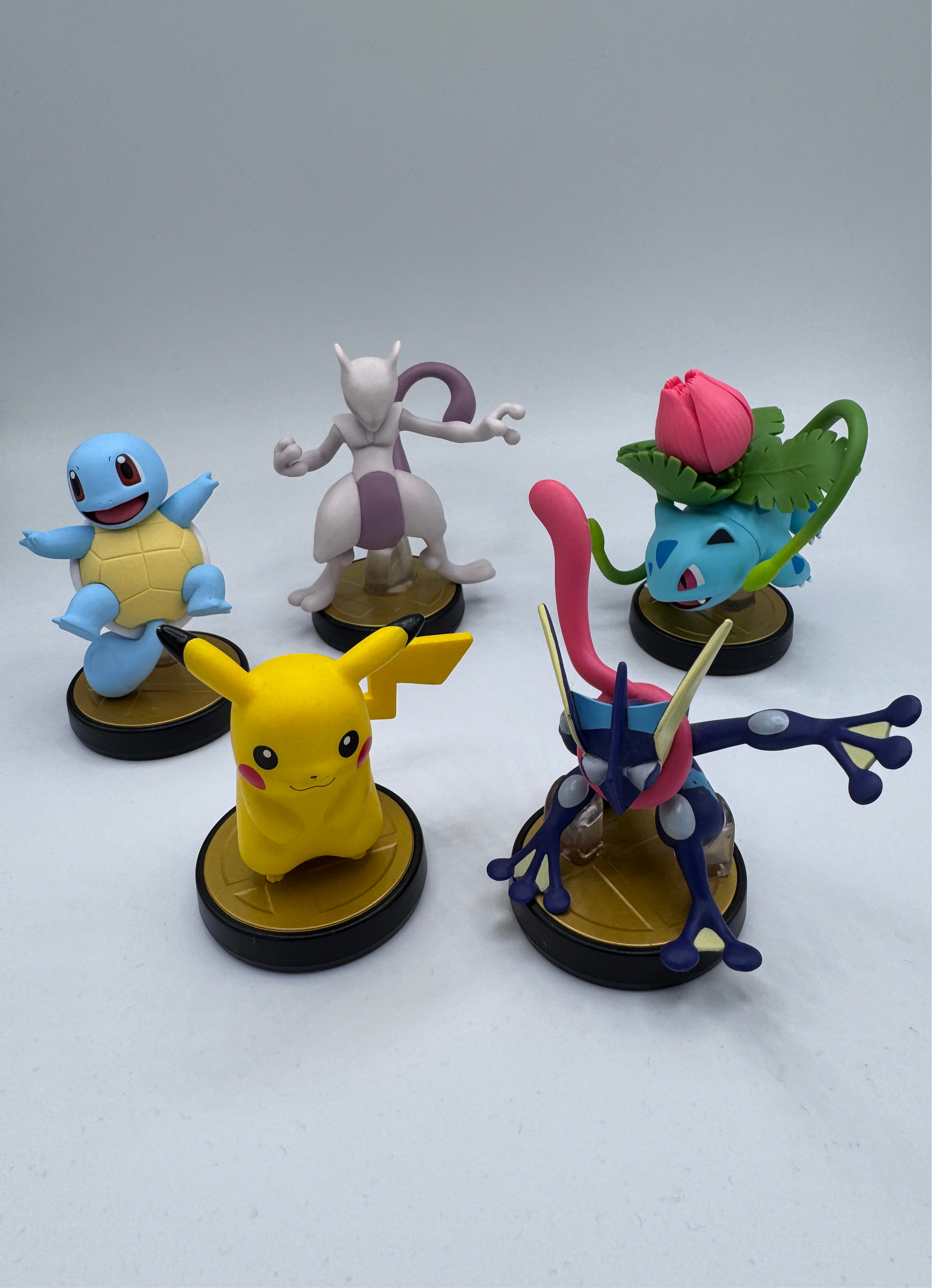 Unboxed Pokemon amiibo Figure Bundle 

