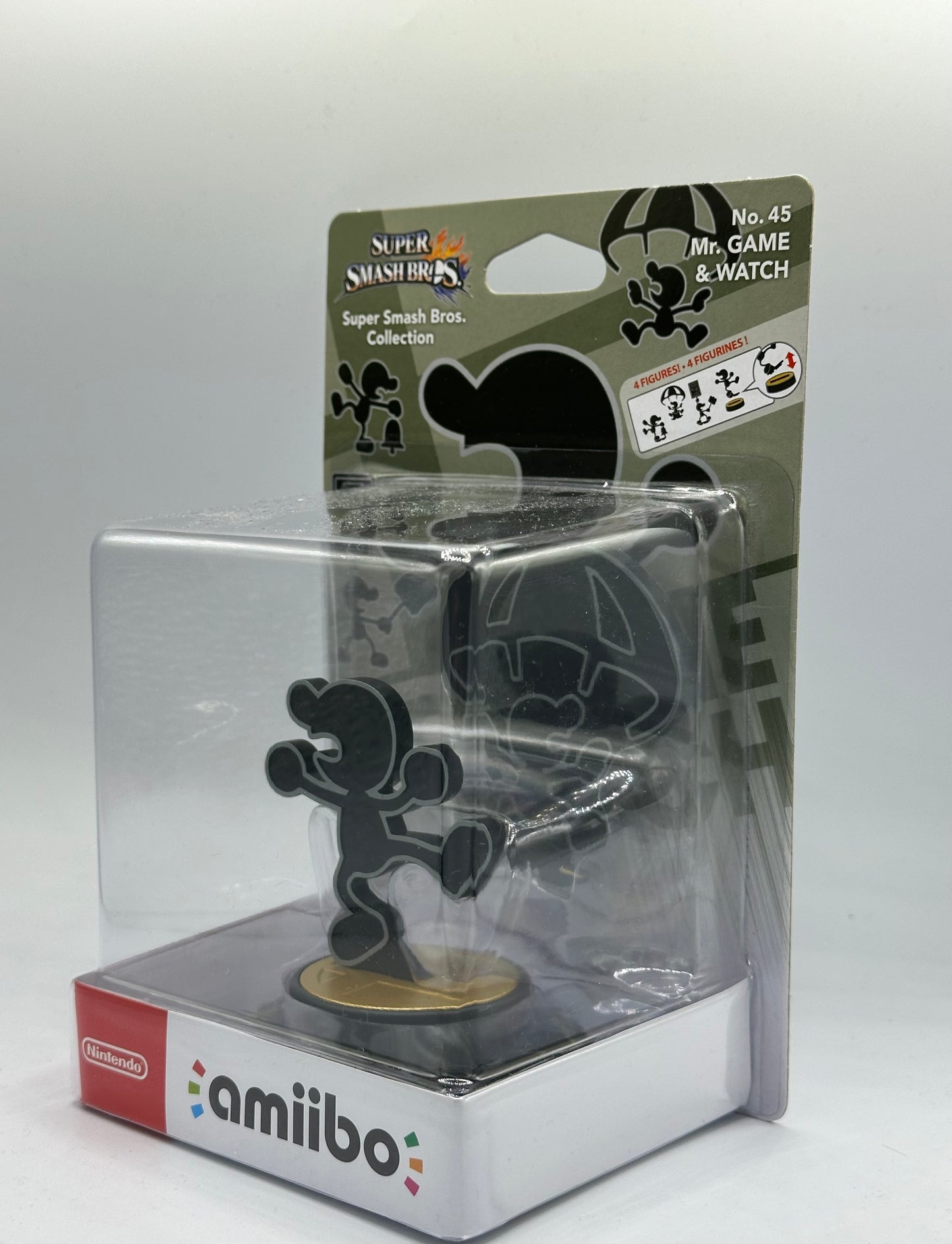 amiibo Mr Game and Watch No 45 Super Smash Bros