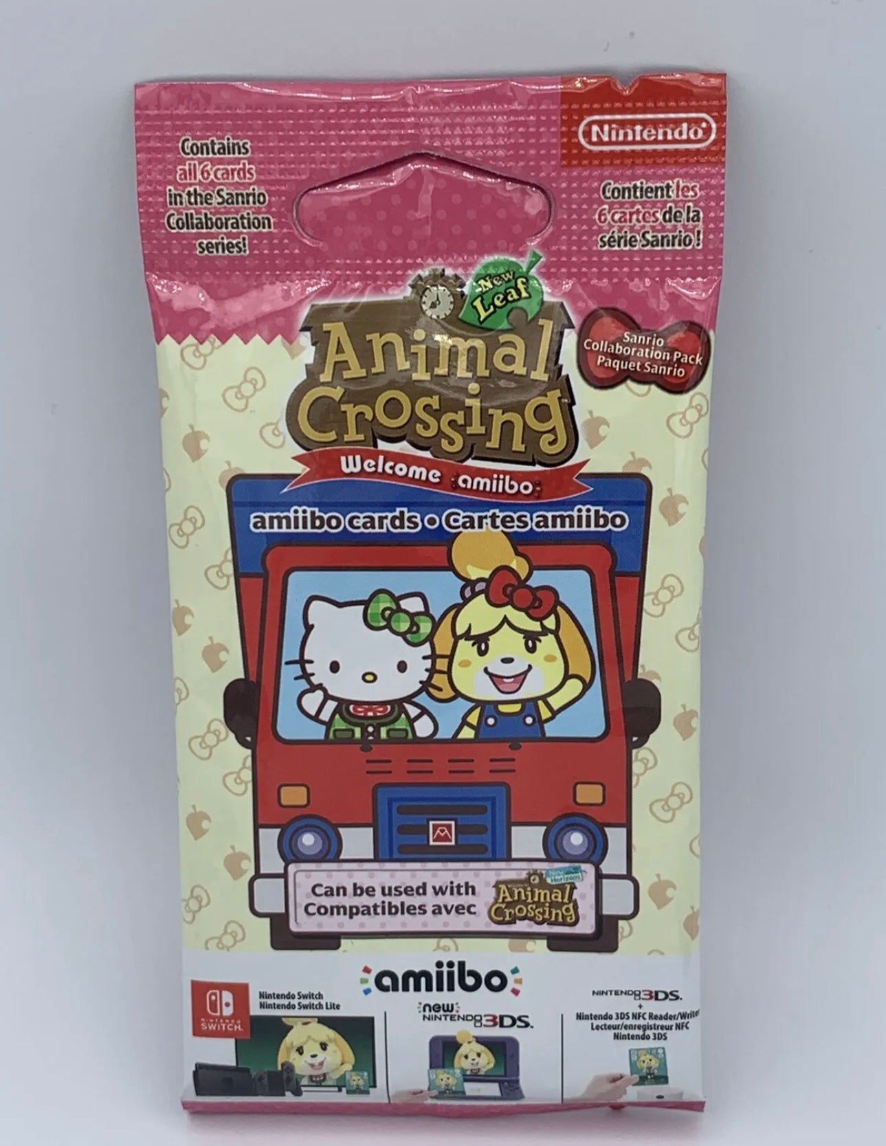 AmiibAmiibo Saniro Card Pack (6 cards)o Saniro Card Pack (6 cards)