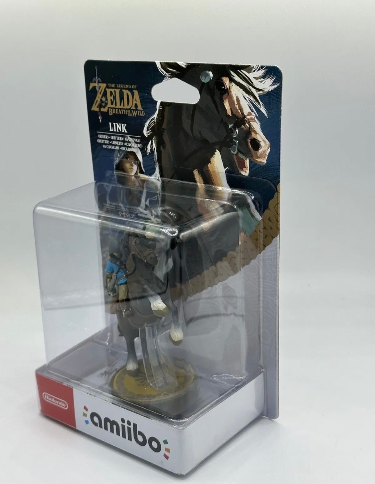 Nintendo Rider Link The Legend of store Zelda: Breath of the Wild Amiibo Figure