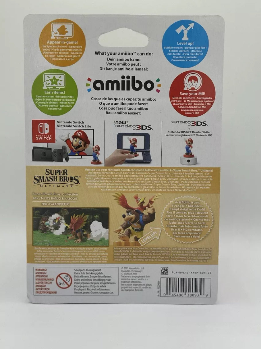 amiibo Banjo And Kazooie Super Smash Bros Collection