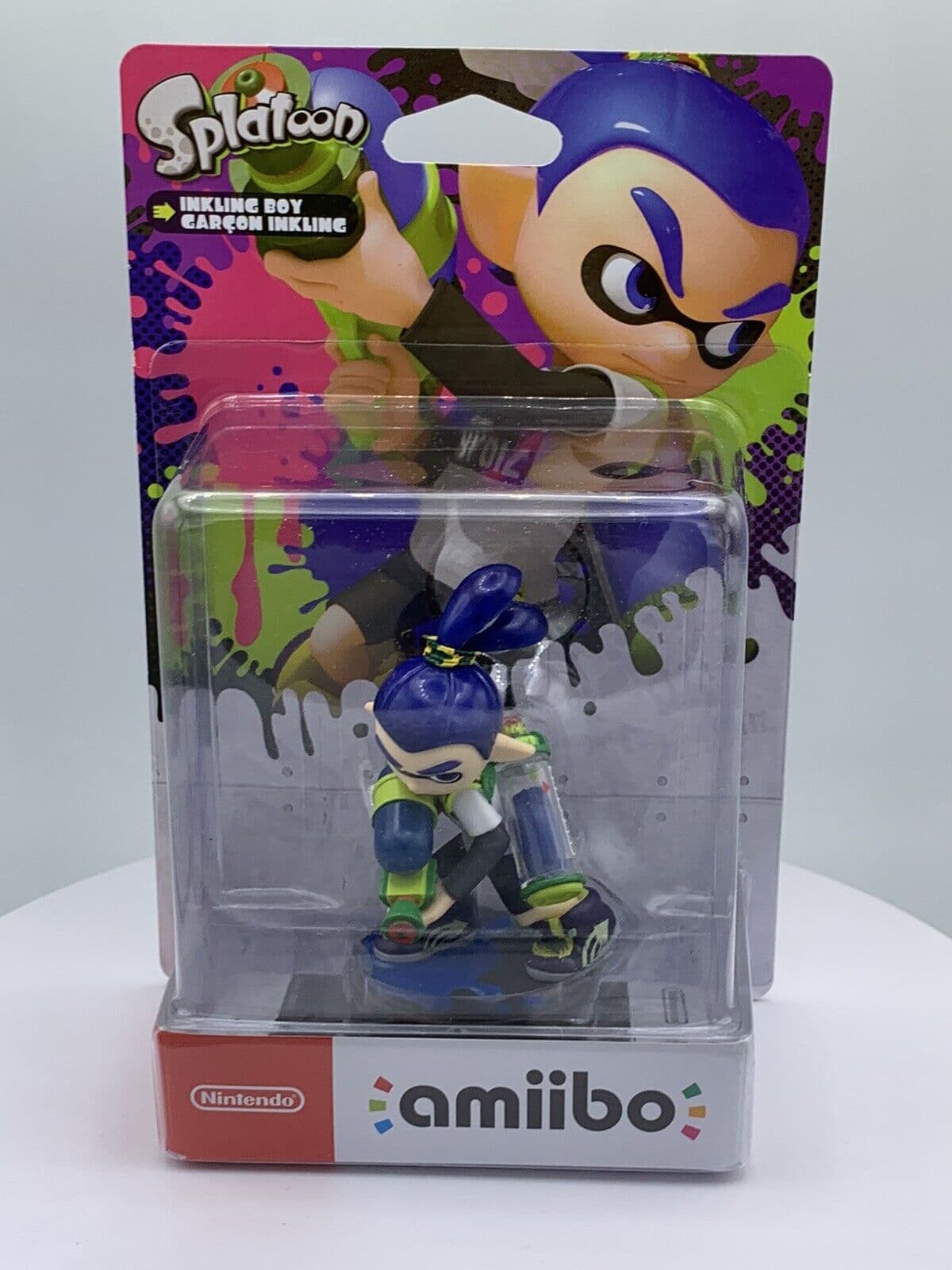 Blue Inkling Boy Splatoon amiibo