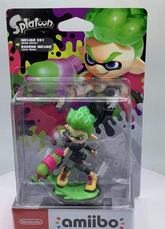 Splatoon Amiibo Green Inkling Boy