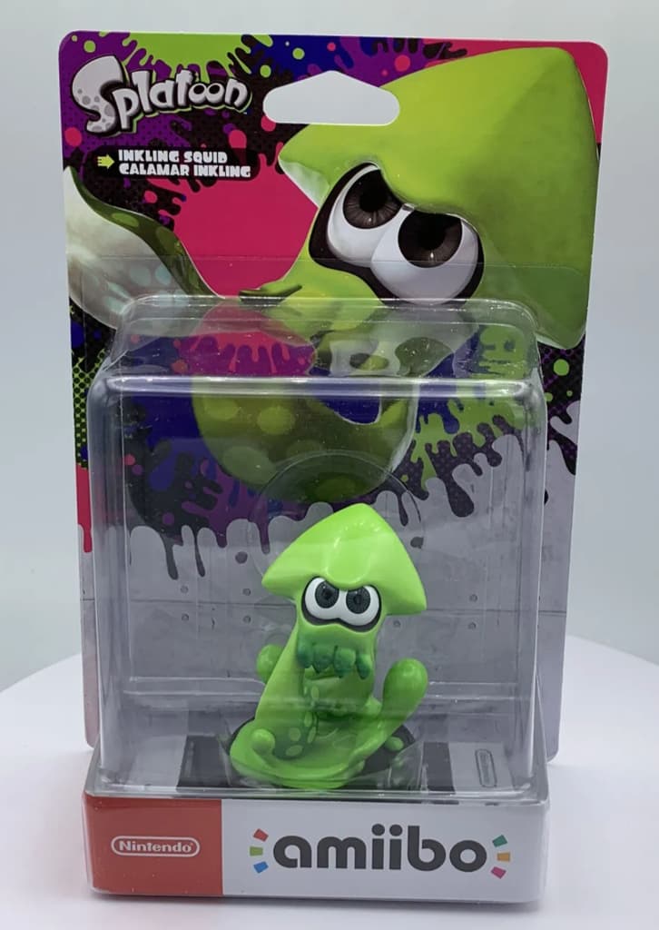 Splatoon Amiibo Green Inkling Squid